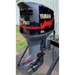 2003 Yamaha 250 HP 3.1L OX66 VMax V6 EFI 2 Stroke 20" (Long Shaft) Outboard Motor
