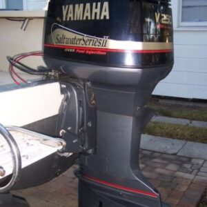 2001 Yamaha 250 HP Saltwater Series II 6-Cylinder EFI 2-Stroke 25"(X) Outboard Motor