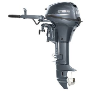 2002 Yamaha Tiller 9.9 HP High Thrust 2 Cylinder 4 Stroke 20" Outboard Motor