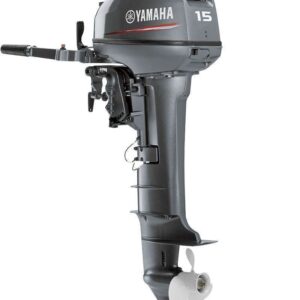 2002 Yamaha 15HP 4 Stroke 20" Carbureted 2 Cylinder Outboard Motor