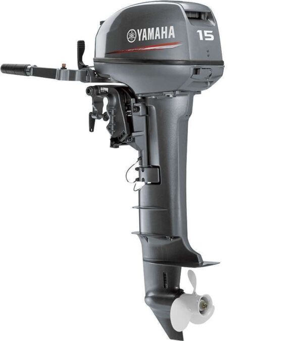 2002 Yamaha 15HP 4 Stroke 20" Carbureted 2 Cylinder Outboard Motor