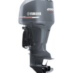 2001 Yamaha 200 HP Saltwater Series II OX66 V6 EFI 2 Stroke 25" (Extra Long Shaft) Outboard Motor.