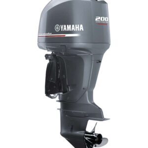 2001 Yamaha 200 HP Saltwater Series II OX66 V6 EFI 2 Stroke 25" (Extra Long Shaft) Outboard Motor.