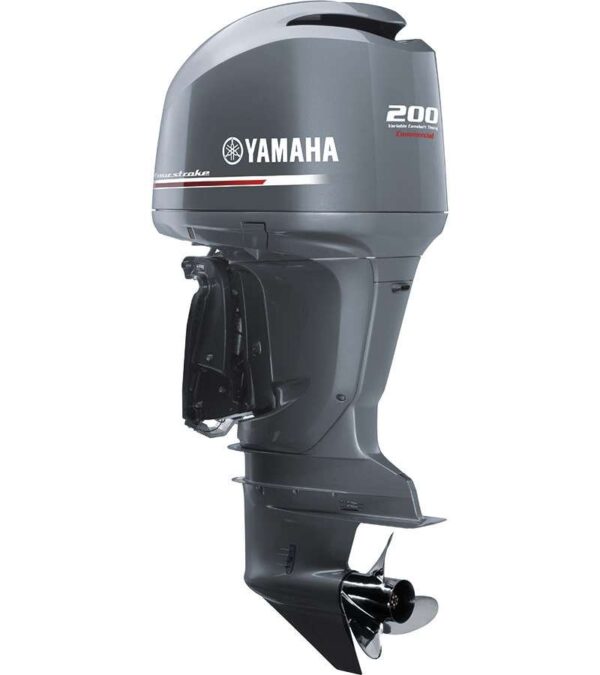 2001 Yamaha 200 HP Saltwater Series II OX66 V6 EFI 2 Stroke 25" (Extra Long Shaft) Outboard Motor.