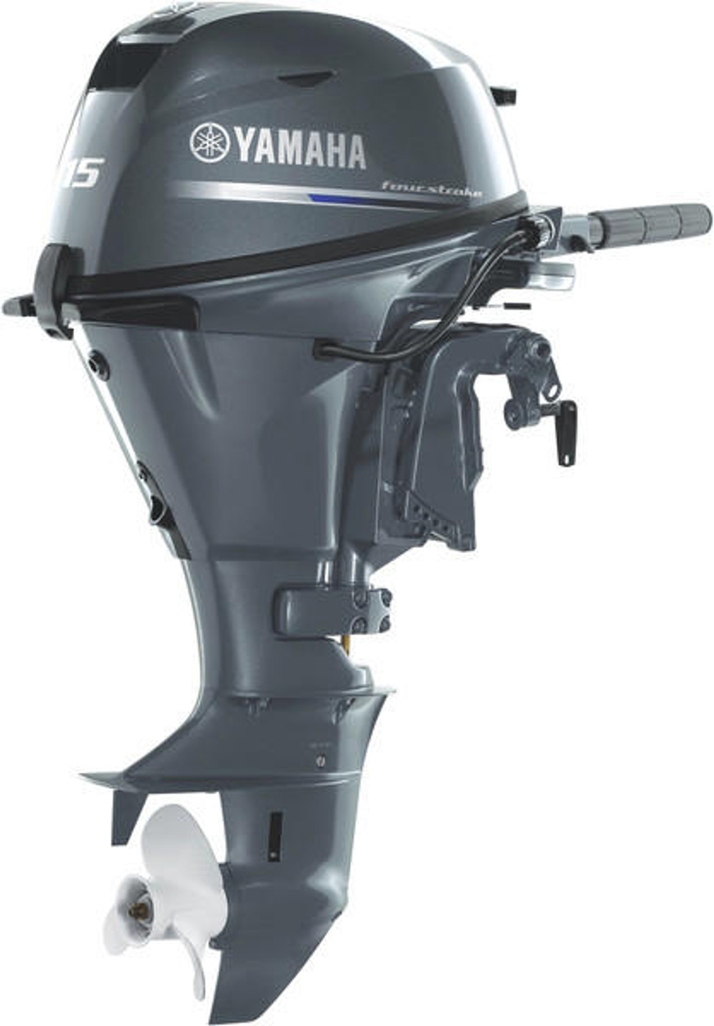 2017 Yamaha F15 LMHA Outboard Motor - Image 3